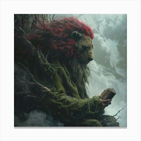 Lion, The Witch And The Wardrobe Canvas Print