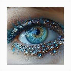 Blue Eye Canvas Print