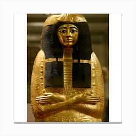 Egyptian Mummy 17 Canvas Print