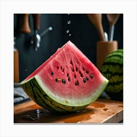 Watermelon Canvas Print