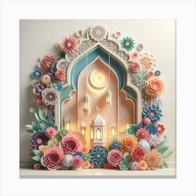 Ramadan Kareem Mubarak Lanterns 10 Canvas Print