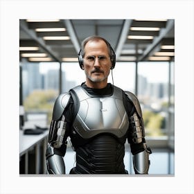 Steve Jobs 26 Canvas Print