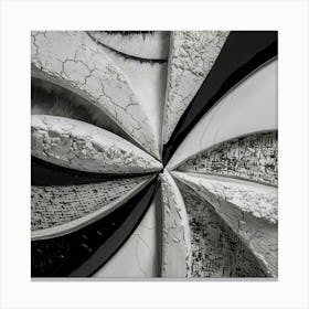 Black and White Abstract Art 66 Canvas Print