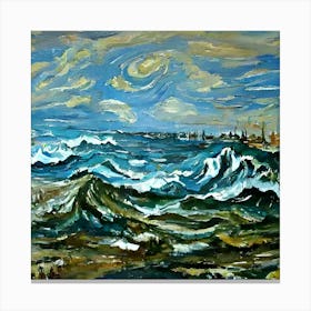 Ocean Waves Canvas Print