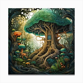 Tree Of Life 8 Canvas Print