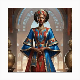 Egyptian Woman 1 Canvas Print