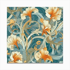 Floral Pattern 4 Canvas Print