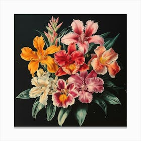 Bouquet Of Flowers Art 3 Canvas Print