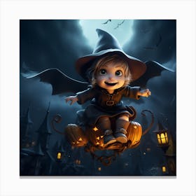 Halloween Collection By Csaba Fikker 36 Canvas Print