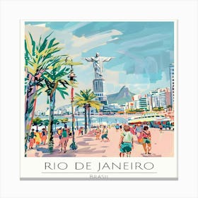 Rio De Janeiro Canvas Print