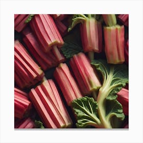 Rhubarb 39 Canvas Print