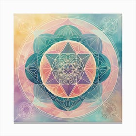 Flower Of Life 1 Canvas Print