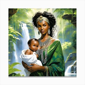 Mother Of The Gods Canvas Print