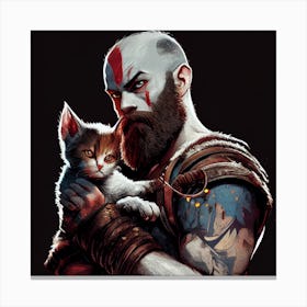 God Of War 3 Canvas Print