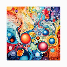 Bubbles 4 Canvas Print