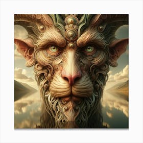 Ghai's Head Canvas Print