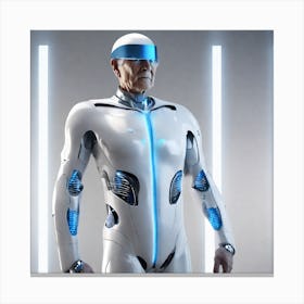 Futuristic Man 19 Canvas Print