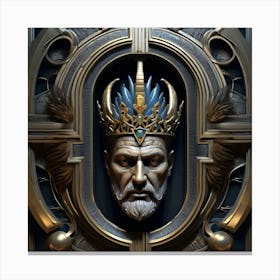 King Of Kings 34 Canvas Print