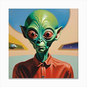 Alien 20 Canvas Print