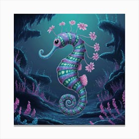 Seahorse Canvas Print