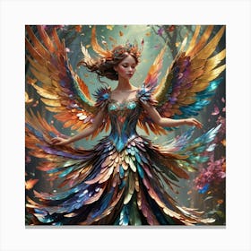 Colorful Fairy Canvas Print