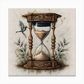 Hourglass 1 Canvas Print