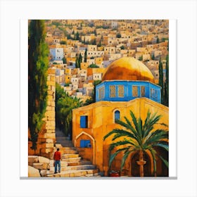 Jerusalem City 1 Canvas Print