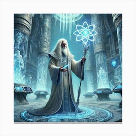 Master Cryomancer Research And Development Canvas Print