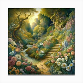 Fairy Garden Canvas Print