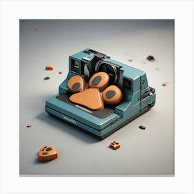 Polaroid Camera Canvas Print