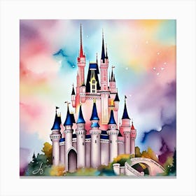 Cinderella Castle 42 Canvas Print