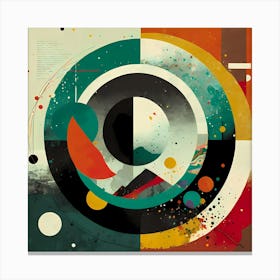 Abstract Poster Artwork Canvas Print