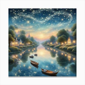 Infinity River Canvas Print