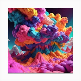 3d Art 7 Canvas Print