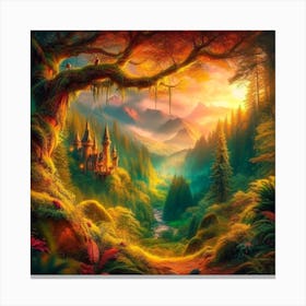 Fairytale Forest 3 Canvas Print