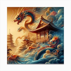 Chinese Dragon 3 Canvas Print