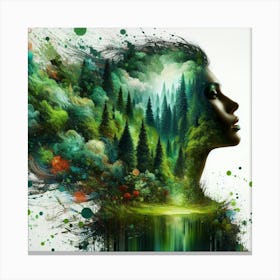 Landscapes Of Nature Canvas Print