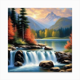 Waterfall 33 Canvas Print