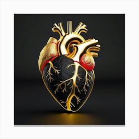 Human Heart Canvas Print