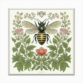 Bee Print 1 Canvas Print