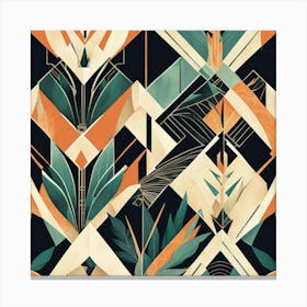 Deco Pattern 3 Canvas Print