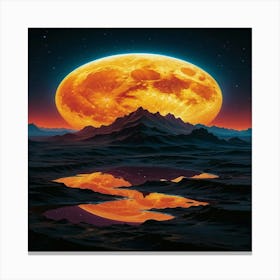 Full Moon 3 Canvas Print