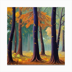 Autumn Forest 1 Canvas Print