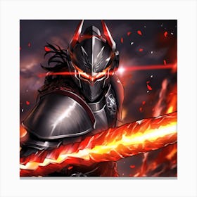 Warrior Zed Canvas Print