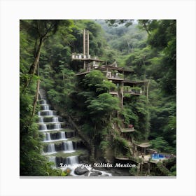 Las Pozas Xilitla Mexico 1 Canvas Print