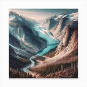 Avalon Valley Canvas Print