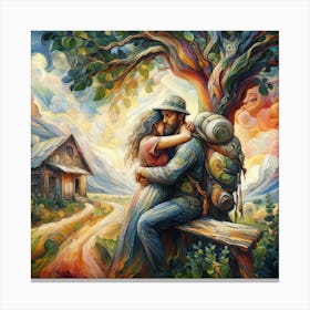 Love Story Canvas Print