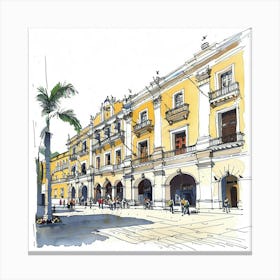 Guatemala City Canvas Print