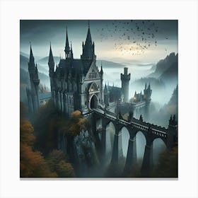 Harry Potter Castle Canvas Print