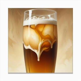 Iced Coffee Canvas Print